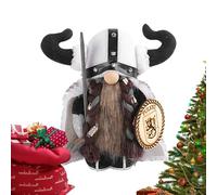 Generisch - Figurine en Peluche - Cape Portant Un Bouclier - Guerrier suédois médiéval Miniature pour des Tables de Plateau graduées