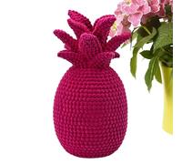 Generisch Figurines d'ananas | 23,6 cm - Décoration de table floquée comme point central - Figurine de collection - Pour buffet, cheminée, bureau, fête
