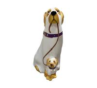 Generisch Figurines de chiens, décoration de chien pour le jardin - Figurine réaliste en résine pour ferme gâteau d'anniversaire, bureau, bibliothèque