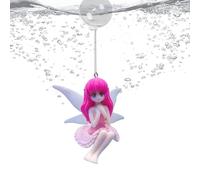 Generisch Figurines de fées flottantes, ornements d'aquarium - Figurines de fées mignonnes de dessin animé - Décorations mignonnes - Décoration d'aménagement paysager - Pendentif fée pour aquarium