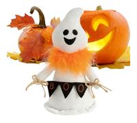 Generisch Figurines fantômes, Souple avec écharpe | de Collection Douce comme décoration et Accessoires Photo, décorations d'halloween pour Chambre à Coucher, Salon, Appartement et