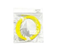 Generisch Fil de pêche à la mouche en nylon, filetage jaune, poids de rechange vers l'avant, ligne de mouche flottante pour la plupart des débutants et des experts qui résistent à la pêche avec la
