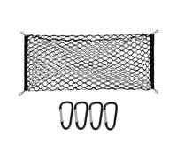 Generisch Filet de rangement de coffre universel vertical avec crochets - Organiseur de dossier de voiture pour SUV, camping-car, berline, voiture de sport, voiture d'affaires