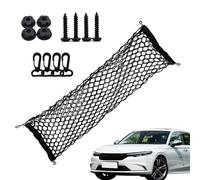 Generisch Filet de rangement en maille pour coffre de voiture | Extensible | Support de rangement alimentaire avec crochet, filets de bagages de voiture pour aliments et petits objets