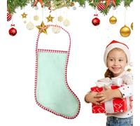 Generisch Filet de suspension pour sapin de Noël | Bas de fête d'hiver - Sac de rangement festif pour l'intérieur et la maison - Pour réunion, fête, collations, festival, bonbons, activités de