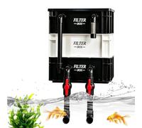 Generisch Filtre d'aquarium - Pompe à skimmer - Filtre à eau pour aquarium - Contre les impuretés - Sable, bassin de tortue