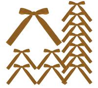 Generisch Fiocchi Velluto - Decorazione Natalizia Con Ghirlanda, Elegant In Nastro | Fiocchi Portatili Albero Natale Porta Finestra Casa Festa Decorazione