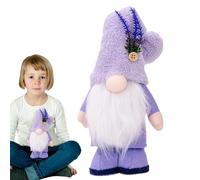 Generisch Fleurs de printemps, peluches violettes, décorations de plateau d'animaux lavande, décorations uniques avec magie printanière, plus doux pour les amis, les collègues, la mère