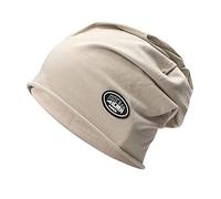 Generisch Flile hat Red Net hat P Patch Fine Tricot CA Hat Toe All Game CA Casquette de baseball avec cache-oreilles, beige, taille unique