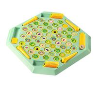 Generisch Flipping Chesses Jeu de mémoire Animal Fruit Flipping Chesses Jeu de société créatif pour parents enfants Jouet interactif amusant Motif fruits cognitifs pour adultes