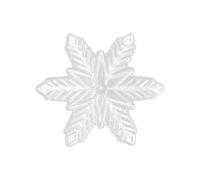 Generisch Flocon de neige - Tapis antidérapant - Autocollants 3D