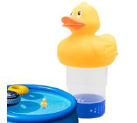 Generisch Flotteur de chlore de piscine, flotteur de chlore - Tablette réglable - Porte-comprimés - Récipient en forme de canard avec grande capacité pour un grand et petit spa