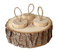 Generisch Foraging Toy - Wood, 9,54 x 4,5 cm, jouet de lapin Snuffle Logic Game | Puzzle interactif d'enrichment mental, petits d'activité pour animaux de compagnie pour hamsters, lapins
