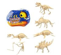 Generisch Fossil Kit de creusage, squelette de dinosaure, kit d'exploration éducative avec système d'apprentissage interactif, conception d'activité STEM créative pour une utilisation scolaire