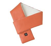 Generisch Foulard chauffant en microfibre pour l'hiver - Trois vitesses - Régulation USB - Chauffant - Pour voiture - Compatible avec les lingettes intérieures, Orange, taille unique