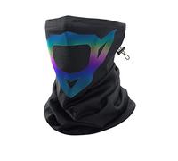 Generisch Foulard d'équitation chaud coupe-vent oreille hiver imperméable pour hommes femmes écharpe masque de protection écharpe laine écharpe tricot ensemble, Noir , taille unique