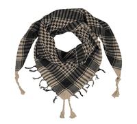 Generisch Foulard palestinien unisexe « Shemagh » - Foulard classique en coton avec motif traditionnel | Écharpe tactique polyvalente pour l'extérieur et la mode, Style_q07 Kaki, taille unique