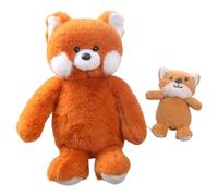 Generisch Fox Peluche Renard rempli | Ruck Mama & Family Animal - Simulation Huggable Adorable Peluche Douce pour la décoration de la Maison, Les faveurs de fête, Noël, Les Amoureux des Animaux