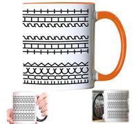 Generisch Funny F*ck This Shit Hidden Message Cup, F*ck This Shit Tasse à café en céramique, 325 ml, cadeau de bureau sarcastique pour collègues, amis et collègues de travail, tasse à café amusante