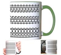 Generisch Funny F*ck This Shit Hidden Message Cup, F*ck This Shit Tasse à café en céramique, 325 ml, cadeau de bureau sarcastique pour collègues, amis et collègues de travail, tasse à café amusante