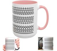 Generisch Funny F*ck This Shit Hidden Message Cup, F*ck This Shit Tasse à café en céramique, 325 ml, cadeau de bureau sarcastique pour collègues, amis et collègues de travail, tasse à café amusante