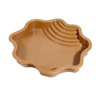 Generisch Gamelle pour tortues avec rampe - Bol d'eau pour reptiles dans un design plat avec grande capacité pour boire de la nourriture et du bain Convient pour tortues, lézards, petits
