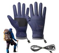 Generisch Gants chauffants - Gants chauffants USB - Gants d'hiver avec écran tactile - Gants thermiques d'hiver pour le travail, le froid, la chasse, le ski, les activités de plein air, les randonnées