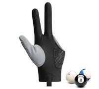 Generisch Gants de billard à 3 doigts | Gants de billard pour main gauche/droite | Taille universelle | Carambole