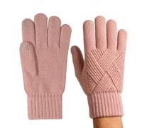 Generisch Gants de course - Moufles tricotées pour temps froid - Gants de conduite - Pour ski, conduite, randonnée, cyclisme, équitation, travail, SMS