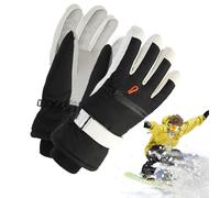 Generisch Gants de cyclisme - Gants chauds anti-déchirure pour temps froid - Gants de moto d'hiver froids - Pour adultes, hommes, femmes, ainsi que urbain, route, montagne, chemin de gravier, trajets