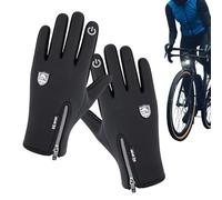 Generisch Gants de cyclisme pour homme - Imperméables, chauds et antidérapants - Gants de cyclisme d'extérieur pour l'hiver - Pour femmes et adolescents - Cyclistes urbaines - Route, montagne, Dirt