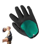 Generisch Gants de pêche, gants de protection résistants à la coupe, design moyen, sans coupe, pêche en eau salée pour pêche au fromage Oyster Shucking Kayaking Canoeing Paddle Randonnée Conduite