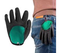 Generisch Gants de pêche, gants de protection résistants à la coupe, design moyen, sans coupe, pêche en eau salée pour pêche au fromage Oyster Shucking Kayaking Canoeing Paddle Randonnée Conduite