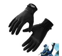 Generisch Gants de plongée, gants de surf, gants imperméables, paumes et bouts des doigts épaissis, utilisation des terres et des lacs, autocollant réglable pour la pêche, l'escalade, le cyclisme, la
