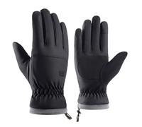 Generisch Gants d'hiver chauds - Gants fonctionnels pour écran tactile - Imperméables - Antidérapants - Isolation - Coupe-vent - Moufles réglables pour le cyclisme, le ski, la randonnée, la pêche, la