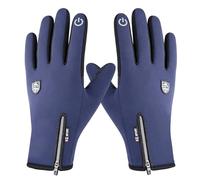 Generisch Gants d'hiver, imperméables, chauds, antidérapants, gants de vélo d'extérieur, pour la ville, la montagne, le chemin de gravier, les trajets, les voyages, le ski, les femmes, les adultes