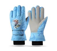 Generisch Gants d'hiver pour enfants - Gants de neige - Gants de ski imperméables - Gants chauds pour la vie quotidienne, le cyclisme et le snowboard