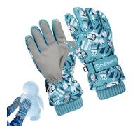 Generisch Gants d'hiver pour - Moufles Thermiques pour - Moufles Coupe-Vent - pour Sports d'extérieur, Ski, Cyclisme, randonnée, Jogging, trajets et Voyages