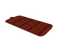 Generisch Gaufrier en silicone, moule à barre de chocolat profond, 12 cavités pour la fabrication de barres de gaufres en silicone, moules rectangulaires antiadhésifs pour chocolat