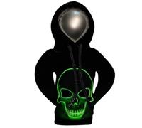 Generisch Gear Shift Sweat à capuche tête de mort, squelette - Housse de