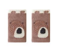 Generisch Genouillères de compression pour bébé - Unisexe - Pour les tout-petits (F-Brown, 0-4 ans)