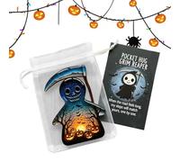 Generisch Ghost Bat Crow Death God Inspirational Keepsake | Cartes Hugs Cards de poche pour graduations, équipes d'incitation, adultes, étudiants, adolescents, voyages
