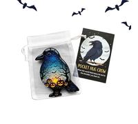 Generisch Ghost Bat Crow Death God Inspirational Keepsake | Cartes Hugs Cards de poche pour graduations, équipes d'incitation, adultes, étudiants, adolescents, voyages
