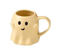 Generisch Ghost Ghost Gobelet pour café - Tasse à café mignonne d'Halloween pour boissons chaudes | Tasse fantôme en céramique avec poignée | Design amusant et effrayant pour Halloween, thé, ou