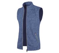 Generisch Gilet de travail softshell sans manches pour homme avec poches et fermeture éclair, multifonction, gilet de cyclisme, gilet de sport, gilet de chasse pour l'extérieur
