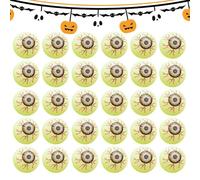 Generisch Globes oculaires d'Halloween - 30 % de balles lumineuses - Décoration de fête effrayante - Texture lisse et sûre - Clignotant - Amusant - Pour attraper des sacs à trucs