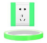 Generisch Glow In The Dark Tape Autocollants muraux fluorescents Glow in the Dark Safety Floor Stairs Wall Stage Duct Tape for Low Light Visibility Decor, Auto-absorption, Glowing at Night