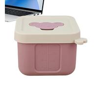Generisch Gobelet à sauce en silicone - Anti-fuite, facile à desserrer et réutilisable - Mini boîte alimentaire avec couvercle pour sauces et sauces, pour vinaigrette à salade, sauce, école