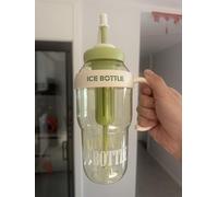 Generisch Gobelet Glacé Roi de Glace Tasse à Ventouse à Haute Esthétique, Séparation de l'Eau du Thé Etudiant, Tasse de Grand Volume 500 ML, Tasse à Café de Voyage Refroidie Portable, Réutilisable