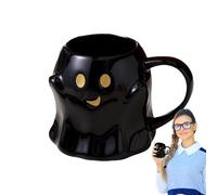 Generisch Gobelet Halloween, 440 ml, tasse en céramique - Réutilisable pour le thé et les boissons chaudes à la maison, au dortoir, au quotidien, soirée de jeu, club de lecture